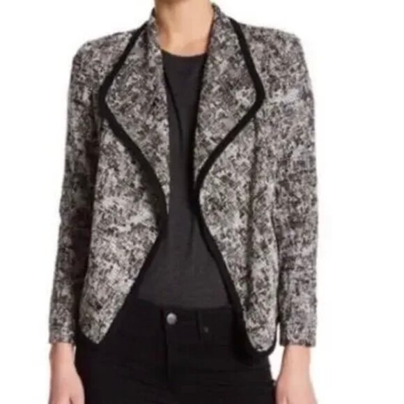 Vince Cardigan Jacket, Open Front Boucle Women’s Size 6 - Picture 1 of 6